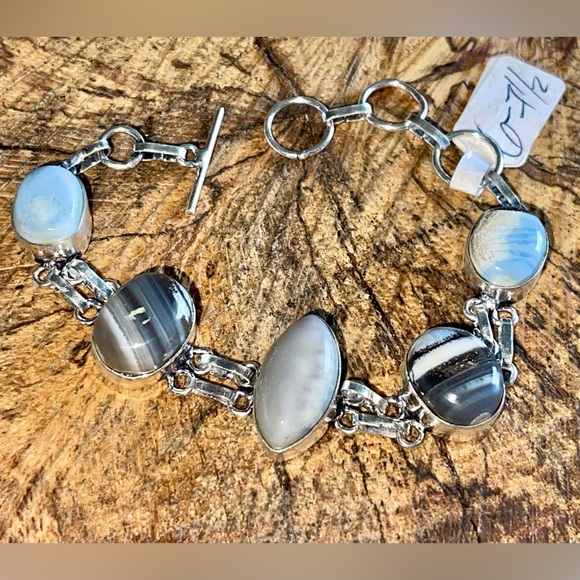 Owyhee Opal Bracelet 6” - 7 1/2” - Picture 5 of 7